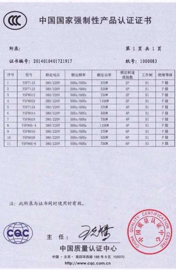 瑞泰風環(huán)?？照{(diào)3C質(zhì)量認證2