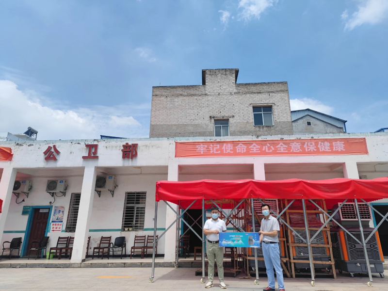 全民抗疫，瑞風助力 瑞泰風關(guān)愛在行動-湖北麻城市檢測點